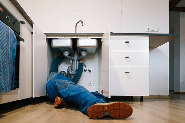 Professional Drain Cleaning technician working in King Hill, ID